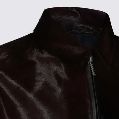 Marni Jackets Blacks And Greys In Black