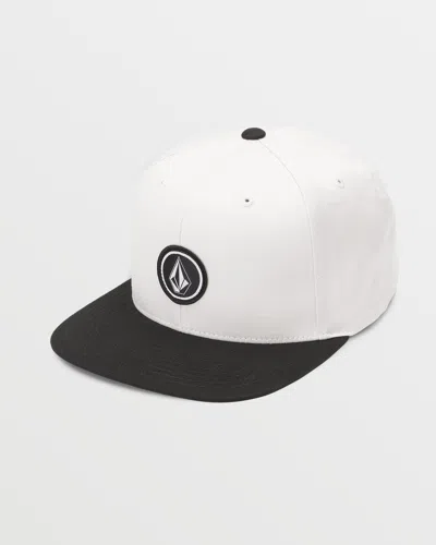 Volcom Men's Quarter Twill Hat In White
