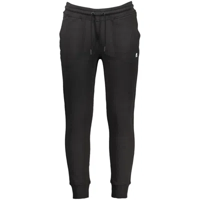 K-way Elastic Waist Sweatpants In Black
