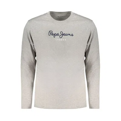 Pepe Jeans Gray Cotton T-shirt In Gray