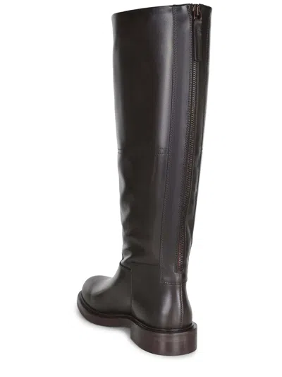 Poeve Boots Made Of  Calf Leather In Black