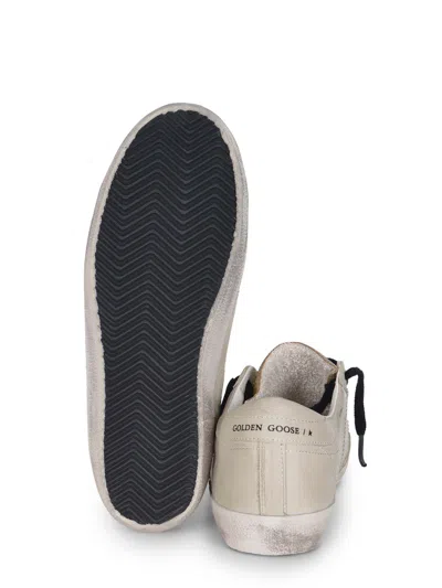 Golden Goose Light Beige/animalier Super-star Sneaker In Animal Print