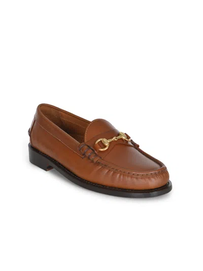 Sebago Moccasin Made Of Smooth Leather In Brown