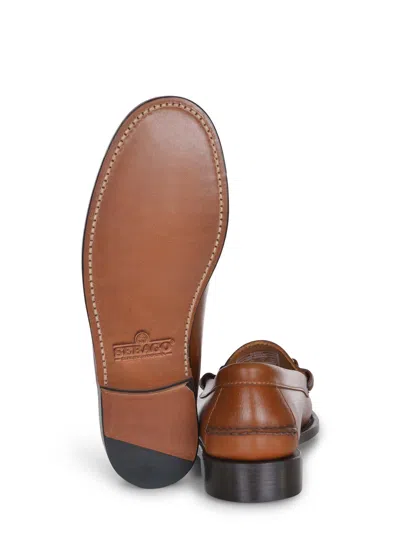 Sebago Moccasin Made Of Smooth Leather In Brown