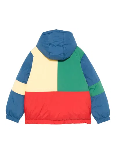 COLOUR-BLOCK PADDED JACKET