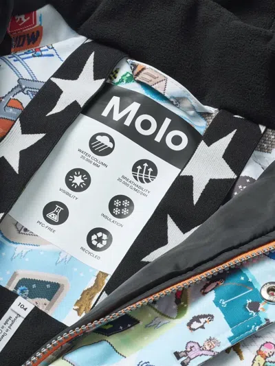 图案印花连体外套