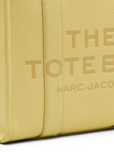 Marc Jacobs The Leather Medium Tote Bag In Brown