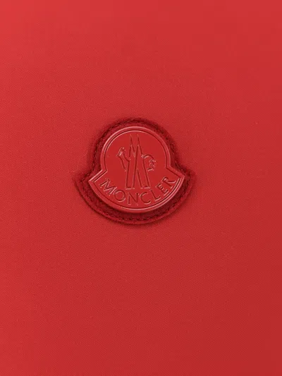 Moncler Sleeveless Down Vest In Red