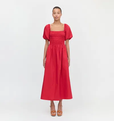 Hill House Home The Julia Dress In Red