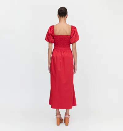 Hill House Home The Julia Dress In Red