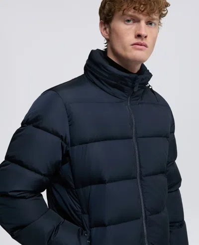 Aspesi Piumino Pocoelastico Re In Nylon - Navy In Blue