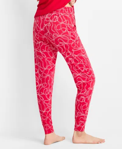 State Of Day Women's Jogger Pajama Pants Xs-3x, Created For Macy's In Red