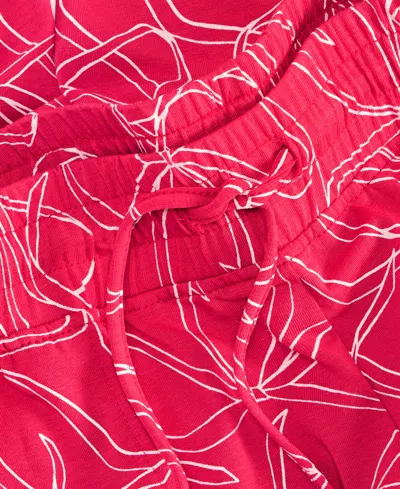 State Of Day Women's Jogger Pajama Pants Xs-3x, Created For Macy's In Red