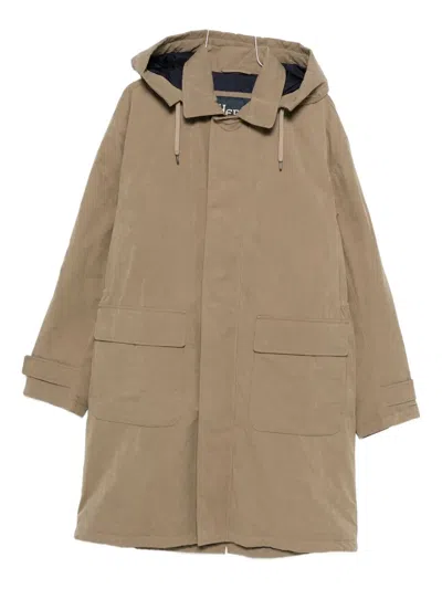 Herno Padded Long Parka With Hood Clothing In Brown