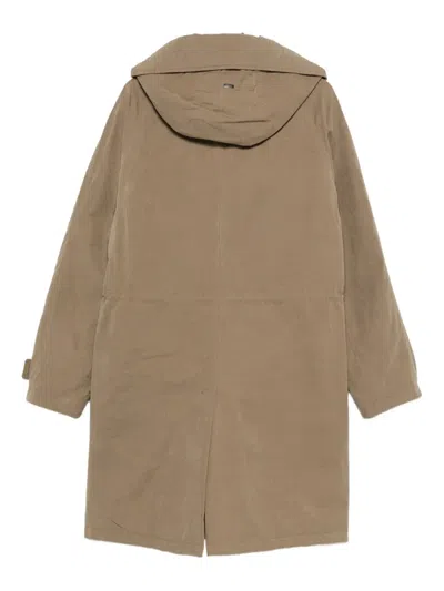 Herno Padded Long Parka With Hood Clothing In Brown