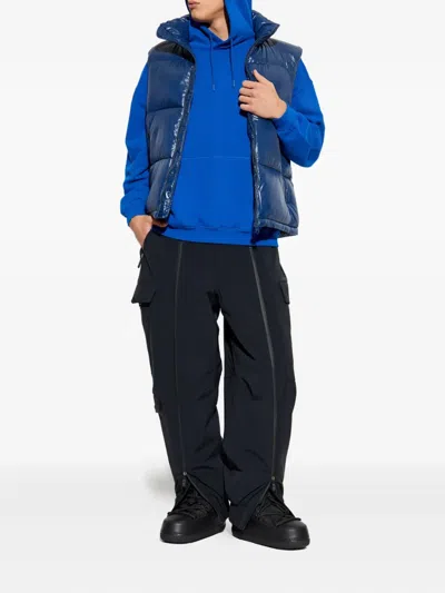 American Vintage Pocket Hoodie In Blue