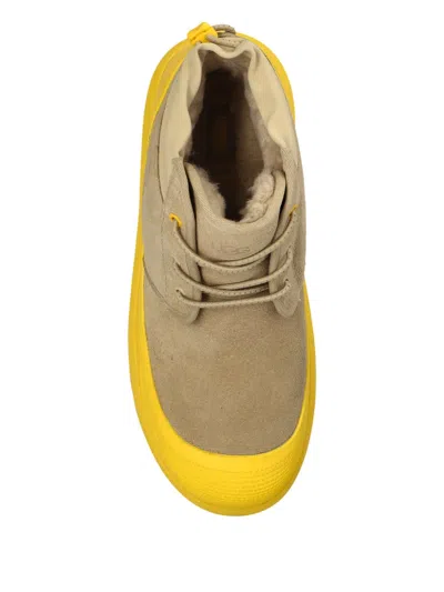 Ugg Neumal Suede Lace-up Boots In Multi