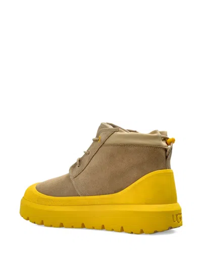 Ugg Neumal Suede Lace-up Boots In Multi