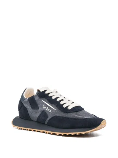 Ghoud Panelled Sneakers In Gray