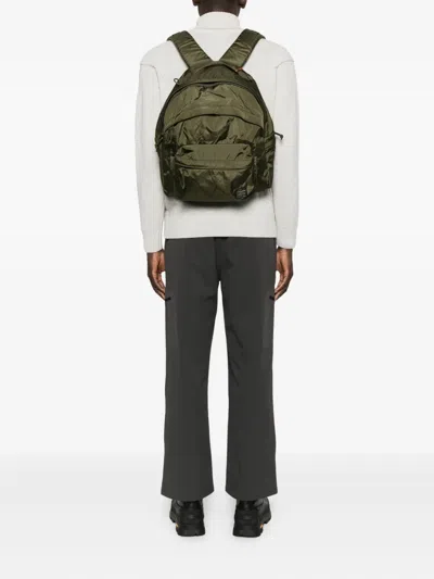 Porter Double Pack Daypack Small Backpack In Green