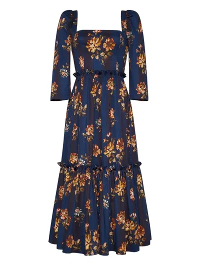 Cara Cara Blue Hill Dress In Blue