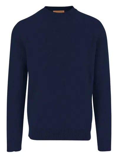 Guest In Residence Allday Crew Cashmere Sweater In Blue