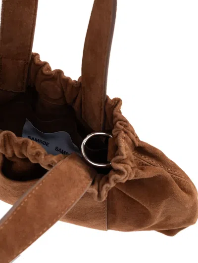 Samsoe & Samsoe Medium Saemmi Tote Bag In Brown