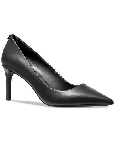 Michael Kors Dorothy Flex Leather Pumps In Black