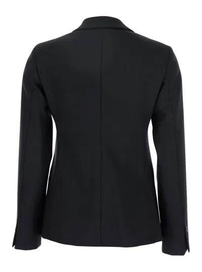 Merci Long-sleeved Suit Jacket In Black