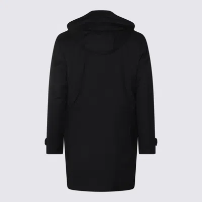 Moorer Stylish Outerwear With Hood And Pockets In Blue