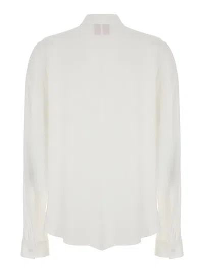Merci Long Sleeve Shirt In White
