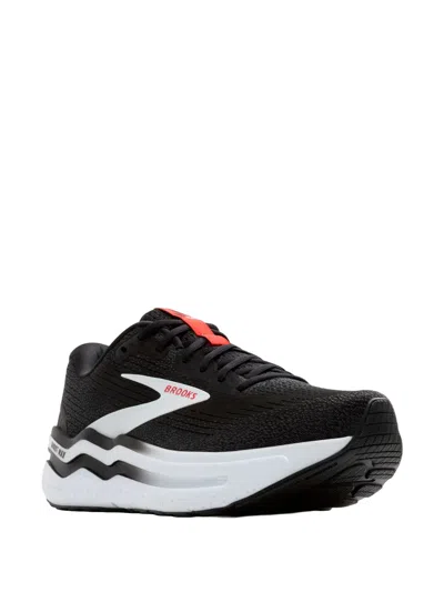 Brooks Ghost Max 2 Lace-up Sneakers In Black