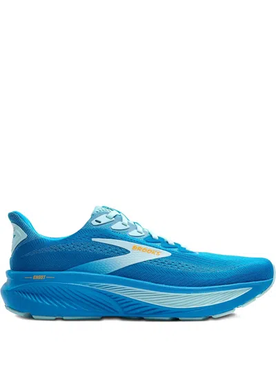 Brooks Ghost 17 Lace-up Sneakers In Blue