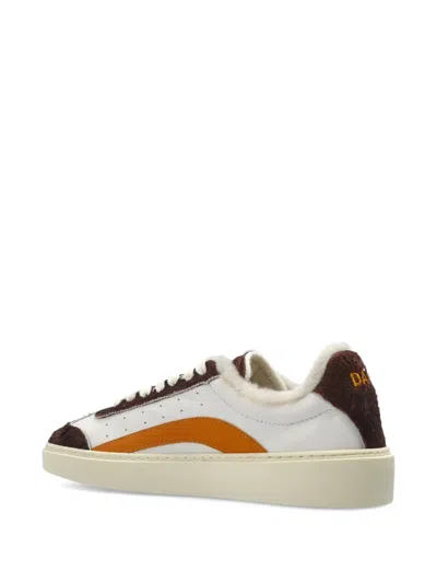 Dsquared2 Sporty Sneaker With Contrast Panel Design In Multi