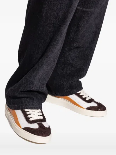 Dsquared2 Sporty Sneaker With Contrast Panel Design In Multi