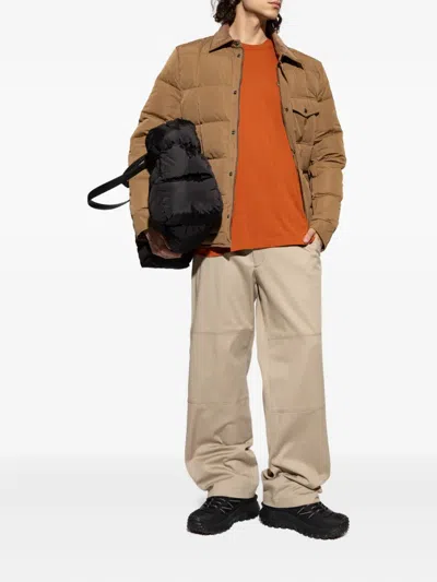 Moncler Marcilly Padded Shell Jacket In Neutral