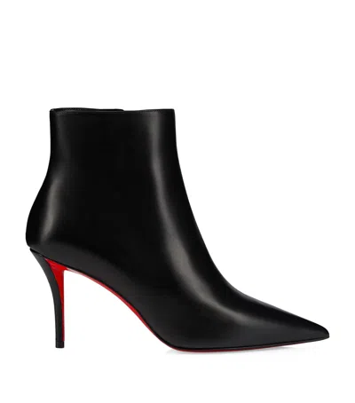 Christian Louboutin Women Miss Z Booty Leather Ankle Boots In Multi