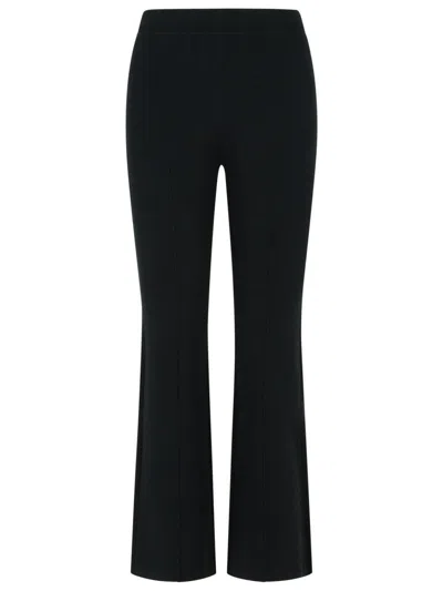 Simkhai Ashlon Black Rayon Blend Pants In Black