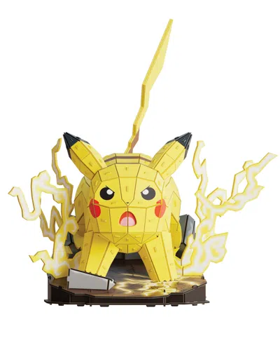 Pokémon Pikachu 3d Model Kit Kanto Starter Collection, 201 Pieces In Yellow