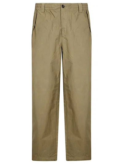 C.p. Company Button-fastening Drawstring Trousers In Multi