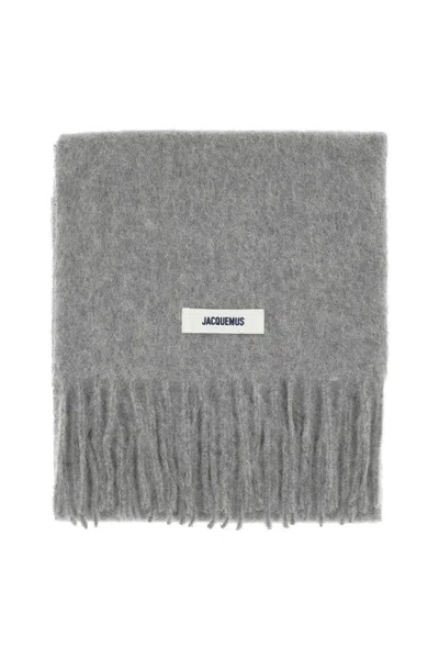 Jacquemus Men L Echarpe Carro In Gray
