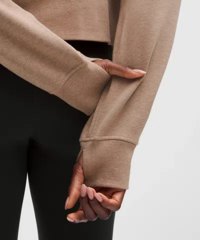 Lululemon Scuba Oversized Half-zip Hoodie