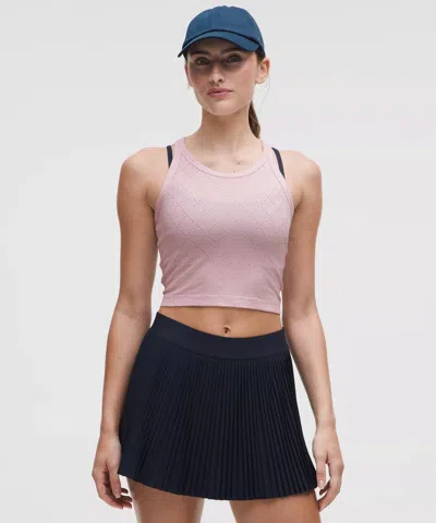 Lululemon Swiftly Tech Cropped Round-neck Tank Top 2.0