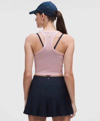 Lululemon Swiftly Tech Cropped Round-neck Tank Top 2.0