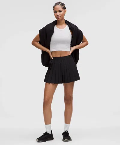 Lululemon Swiftly Tech Cropped Round-neck Tank Top 2.0