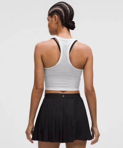 Lululemon Swiftly Tech Cropped Round-neck Tank Top 2.0