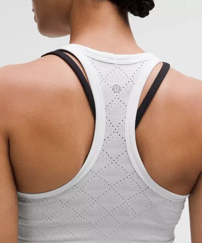 Lululemon Swiftly Tech Cropped Round-neck Tank Top 2.0
