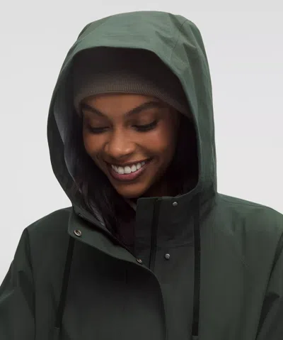 Lululemon Waterproof Fishtail Rain Coat