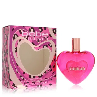 Bebe Ladies Luxe Wild Edp Spray 3.4 oz Fragrances 840172702704 In Pink