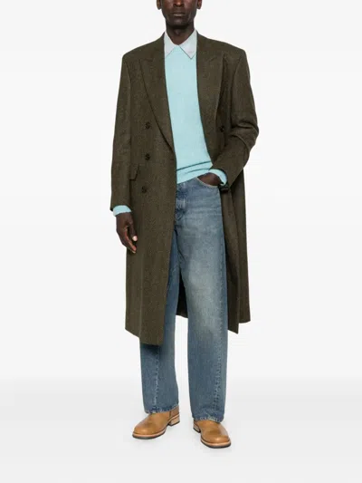 WIDE-LEG TWISTED JEANS